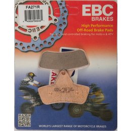 EBC Utility Front Or Rear ATV Brake Pads Single Set Only For Arctic Cat FA271R Unpainted