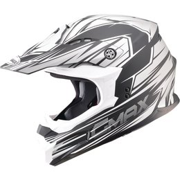GMAX MX-86 Raz Motocross MX Helmet Black