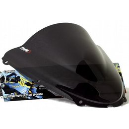Puig Racing Windscreen Dark Smoke For Kawasaki ZX-10R ZX10R 2006-2007