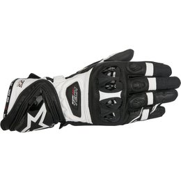 Alpinestars Mens Supertech Leather Riding Gloves Black