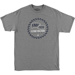 FMF Mens Flat Track Cotton T-Shirt Grey