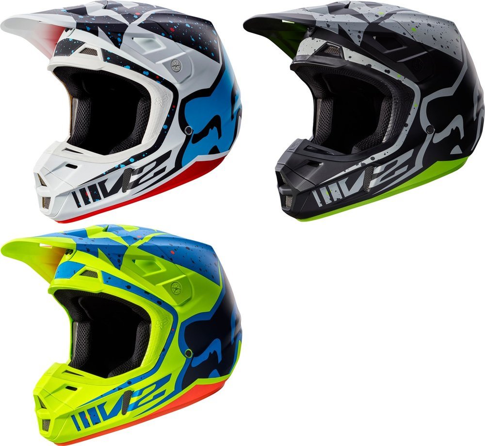 Fox Racing MX17 V2 Rohr Replacement Helmet Visor Teal 