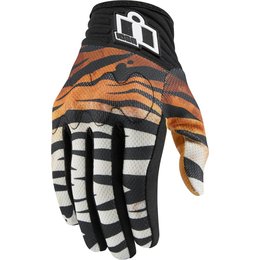 Icon Womens Anthem Shaguar Touchscreen Capable Mesh Riding Gloves Black