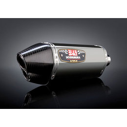Stainless Steel Mid Pipe/stainless Steel Muffler/carbon Fiber End Cap Yoshimura R-77d Slip-on Muffler Dual Outlet Ss Ss Cf For Suz Gsx-r600 750 11-13