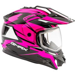GMAX Womens GM11 GM-11 Vertical Snowmobile Helmet With Dual Pane Shield Black