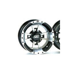 ITP SS112 Sport Wheel Front 10x5 4/144 3+2 Alu/Black AC CA For Honda Kaw Suz