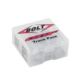 Bolt MC Track Pack Factory Style Hardware Kit Steel For Honda CRF70F CRF80F Unpainted