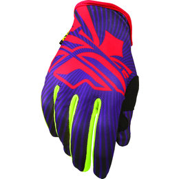 Red, Purple Fly Racing Mens Lite Hydrogen Gloves 2014 Red Purple
