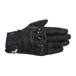 Black Alpinestars Mens Celer Leather Gloves 2014