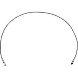 Stainless Drag Specialties Brake Line 38 Inch Steel Clear Coated Universal