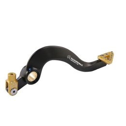 Hammerhead Forged Brake Pedal Black Gold For Suzuki RM-Z250/450 12-0452-21-55