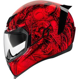 Icon Airflite Krom Full Face Helmet Red