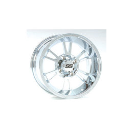 ITP SS112 Front Wheel 14x6 4/110 4+2 Chrome For Can Am Honda For Kaw Suz Yam