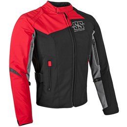 Speed & Strength Womens Backlash Armored Textile Jacket Red