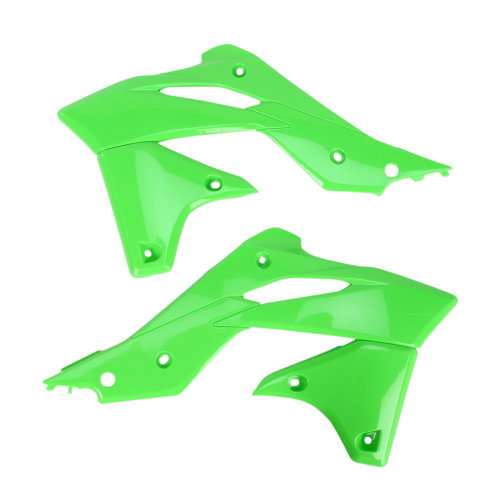 UFO KA03733-026 Replacement Plastic for Kawasaki Shroud RAD KAWITH/SUZ Green 