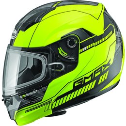 GMAX 04 Modular Snowmobile Helmet Yellow
