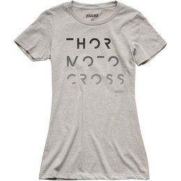 Thor Womens Nuance Crew Neck T-Shirt Grey