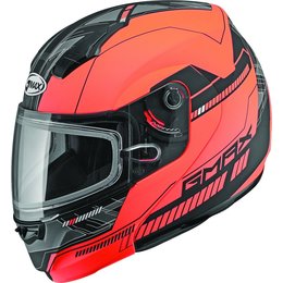 GMAX 04 Modular Snowmobile Helmet Orange