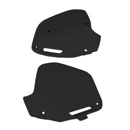 UFO Plastics Side Panels Black For Honda CR 125R-500R 90-01
