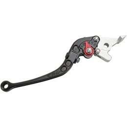 CRG Folding Roll-a-Click Adjustable Clutch Lever For Ducati Black AB-611-F-B Black