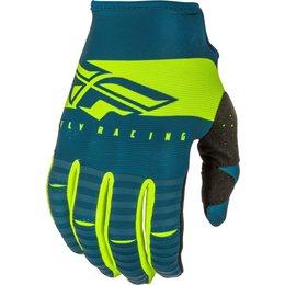 Fly Racing Mens Kinetic Shield Gloves Blue