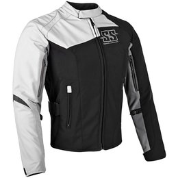 Speed & Strength Womens Backlash Armored Textile Jacket White