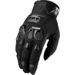 Thor Mens Defend Touch Screen Capable Textile Gloves Black
