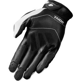 Thor Mens Defend Touch Screen Capable Textile Gloves White