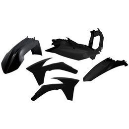 Acerbis Plastic Kit KTM Black 2205470001 Black
