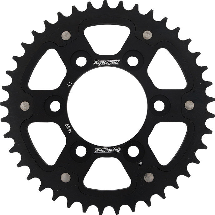 Compatible with 04-18 Kawasaki KX250F 51T Supersprox Stealth Rear Sprocket Gold 