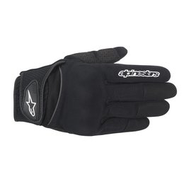Black Alpinestars Mens Spartan Textile Gloves 2014
