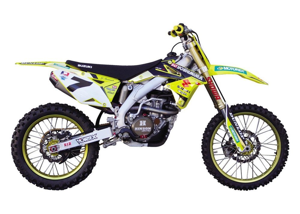 Suzuki 1:18 RM250 RMZ250 Modelo Moto Motocross Dirt Bike Diecast Toys 
