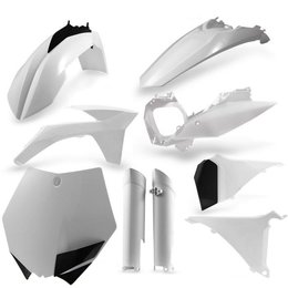 Acerbis Replacement Full Plastic Kit For KTM SX150/250 XC300 White 2205270002 White