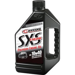 Maxima SXS Premium 4-Stroke Side X Side Engine Oil 10W-40 1 Gallon 30-0490128 Unpainted