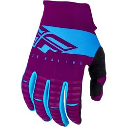 Fly Racing Mens Kinetic Shield Gloves Purple