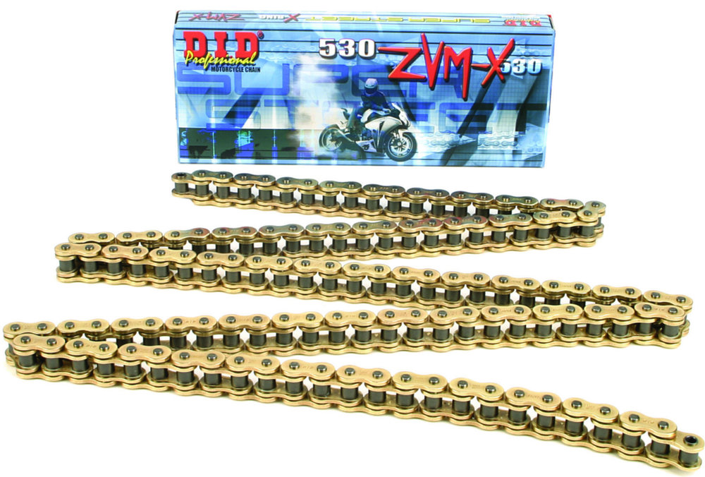 DID 530 ZVMX Super Street Gold Rivet Chain Master Connecting Link 