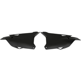 UFO Plastics Side Panels For Kawasaki KX100 KX85 2014-2015 Black KA04729-001