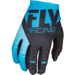 Fly Racing Youth Boys Kinetic Race Gloves Blue