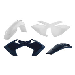 Acerbis Plastic Kit For Husqvarna TE125/250/300 FE250/350/501 2015 Original White