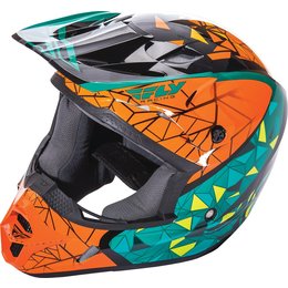 Fly Racing Youth Kinetic Crux Helmet Green