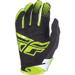 Fly Racing Youth Boys Kinetic Race Gloves Black