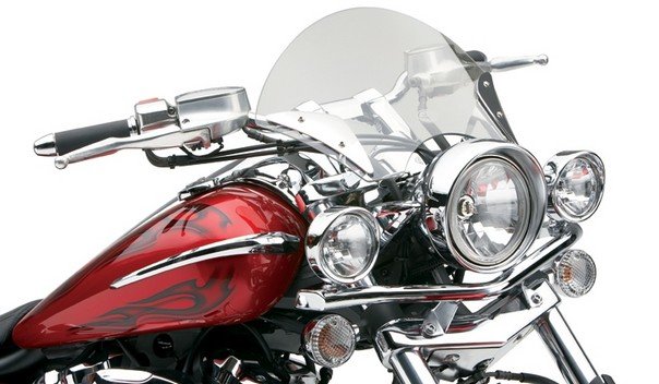 $325.95 Cobra Light Bar Chrome For Yamaha Raider 08-09 #687307