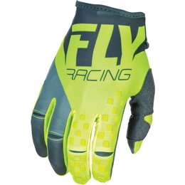 Fly Racing Youth Boys Kinetic Race Gloves Green
