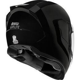 Icon Airflite Gloss Full Face Helmet Black