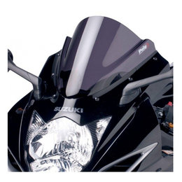 Puig Racing Windscreen Dark Smoke For Suzuki GSX-R600 GSX-R750 2011
