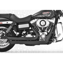 Freedom Performance Exhaust Amendment Slash-Out Black For Harley FXD 2006-2013