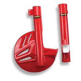 Explosion Red Maier Fork Disc Guard For Honda Crf230f Crf 230f 2003-2012