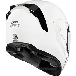 Icon Airflite Gloss Full Face Helmet White