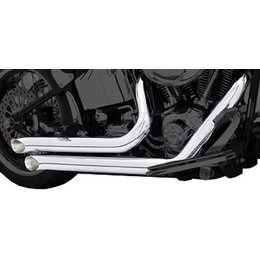 Freedom Performance Exhaust Declaration Turn-Out Chrome H-D FLST FXST 1986-2013