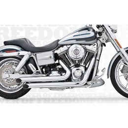 Freedom Performance Exhaust Declaration Turn-Out Chrome For Harley FXD 2006-2013